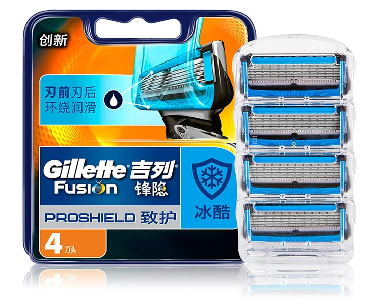 Gillette Fusion Blade For Gillette Fusion Razor Proglide Proshield Chill Safety Razor Refills Comfort Cooling Shaving Face Care