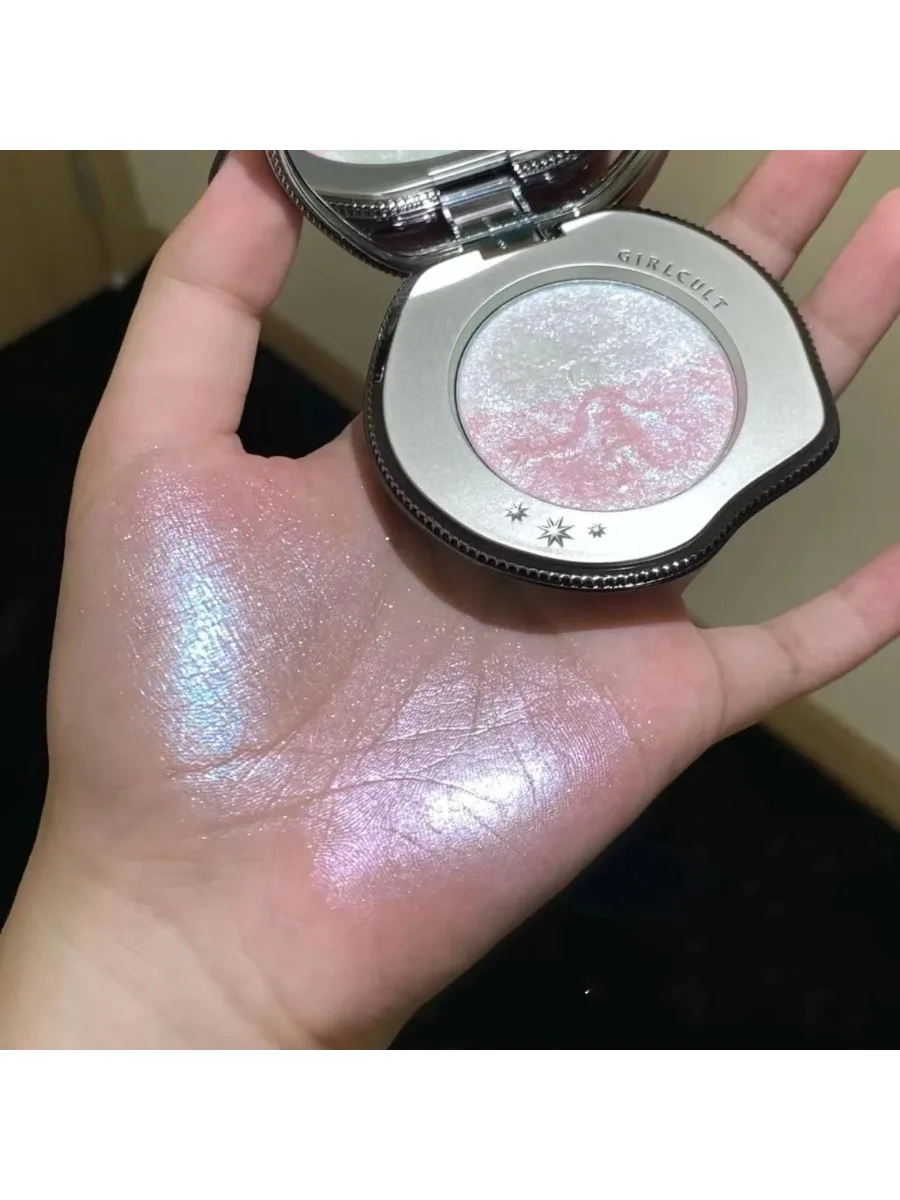 Girlcult Blush Highlighter Blendable Blush&Highlight Set,Shimmery Metallic Finish Makeup,All-Day Wear Iluminadores De Maquillaje