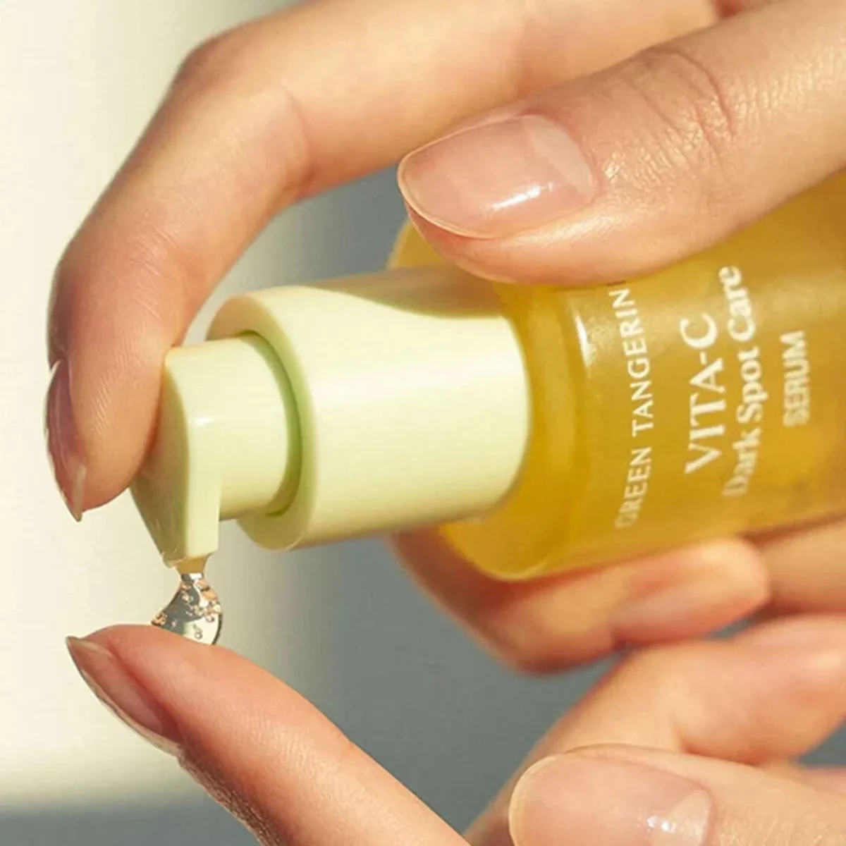 GOODAL Green Tangerine Vitamin C Serum,Lightweight Serum,Targeting Dullness,Antioxidant Care,Korean Skincare,Korean Makeup