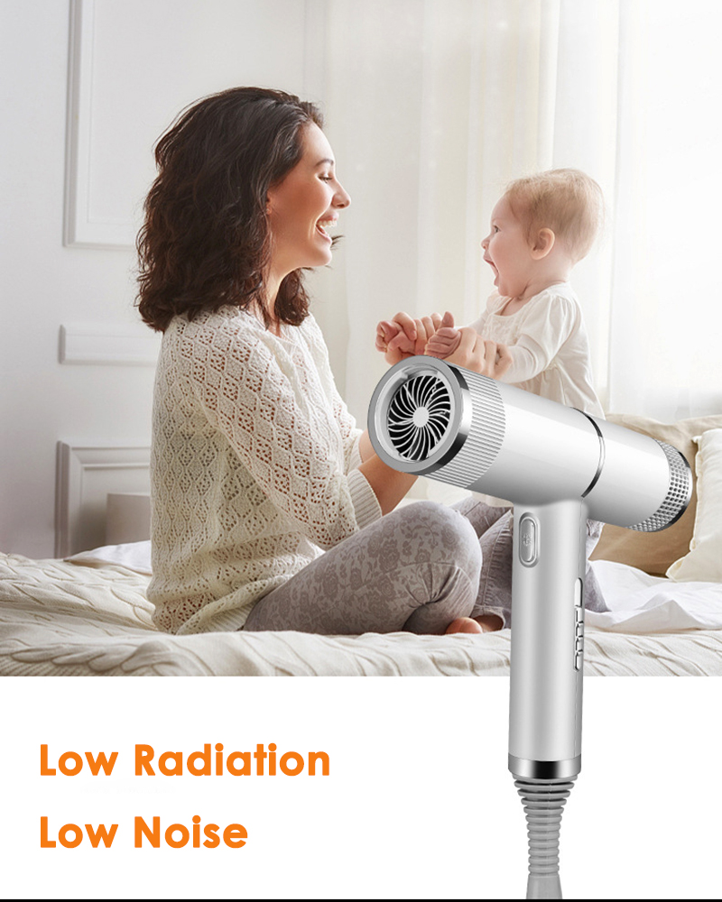 Professional Hair Dryer Infrared Negative Ionic Blow Dryer Hot Cold Wind Salon Hair Styler Tool Hair Blower Electric Blow Drier