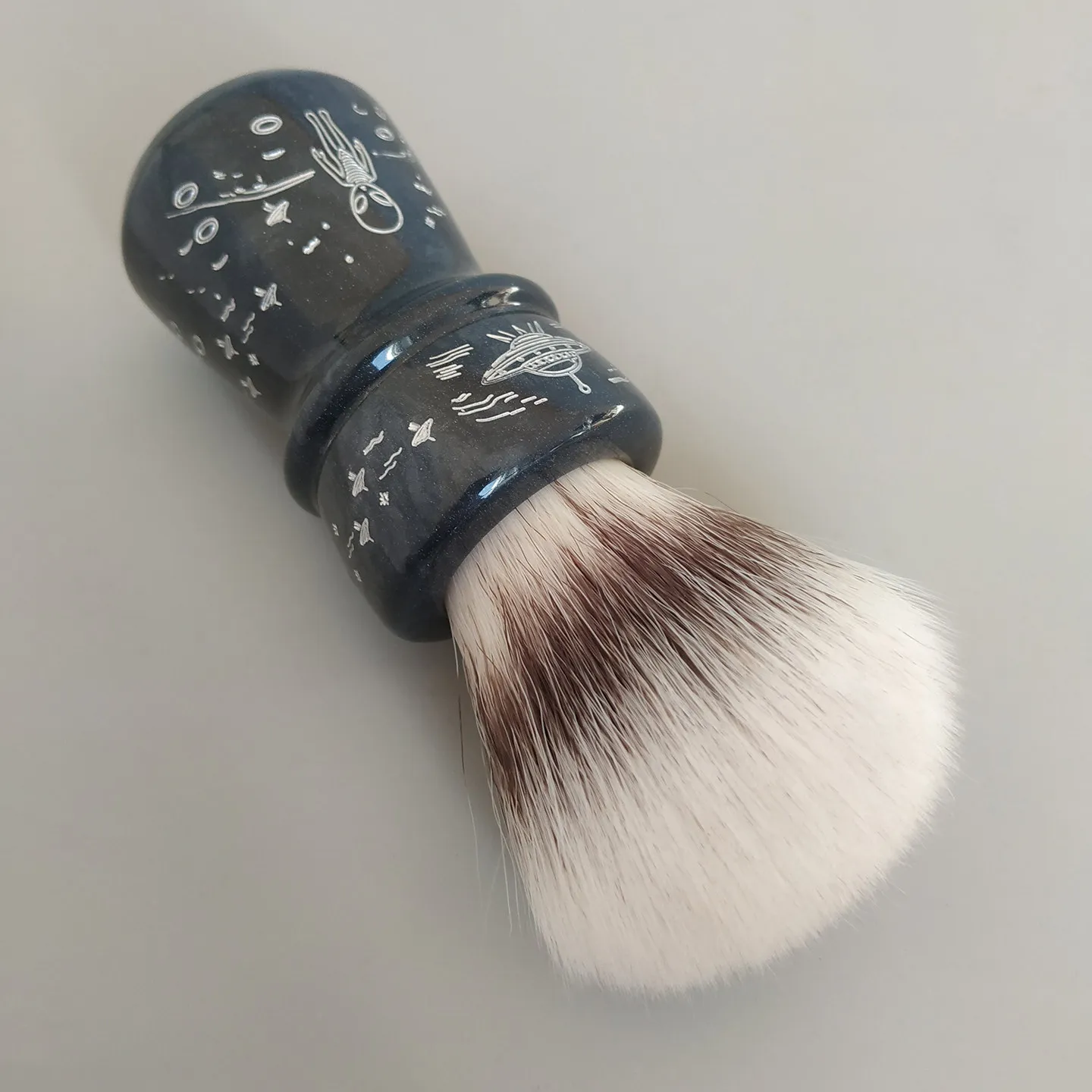 Dscosmetic ET FL2 Synthetic Hair Shaving Brush for Man Wet Shaving