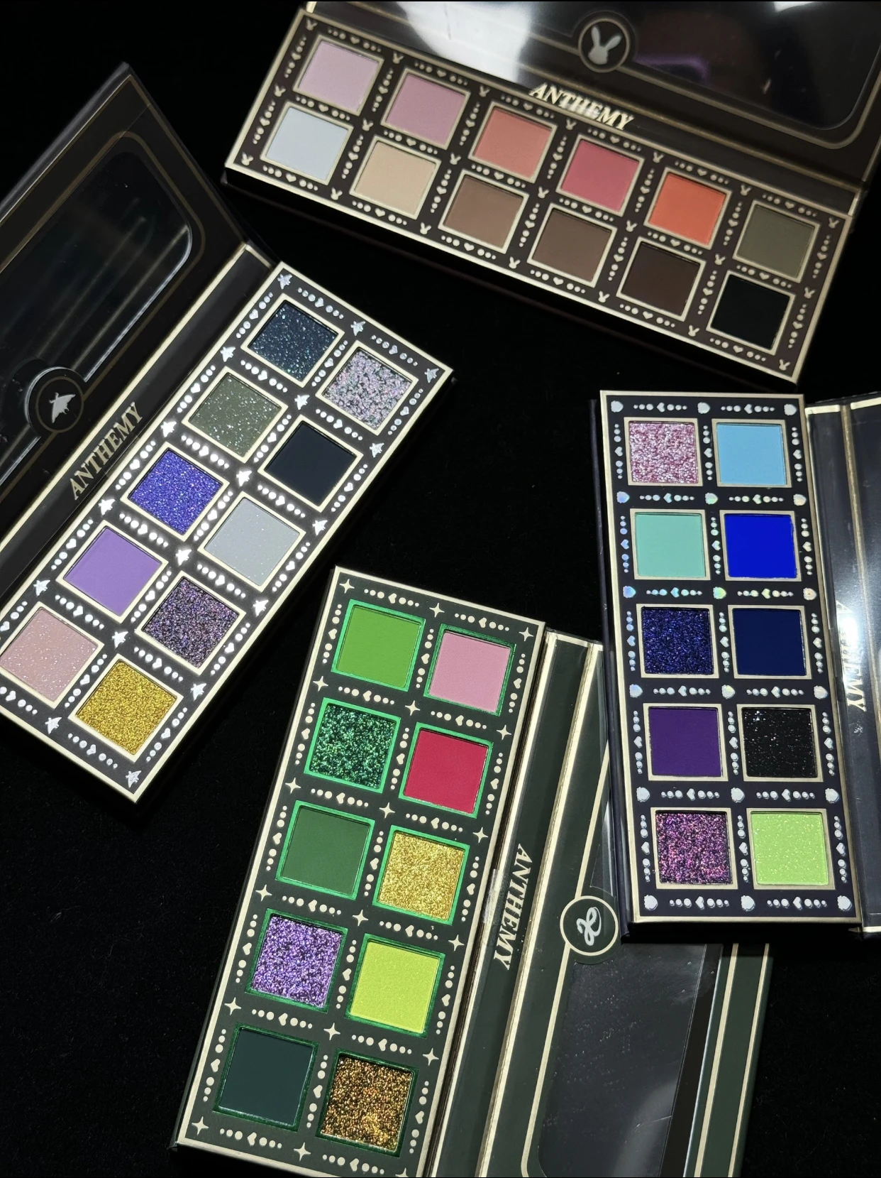 Anthemy 10 Color Matte Pearl Shimmer Glitter Chameleon Eyeshadow Palette