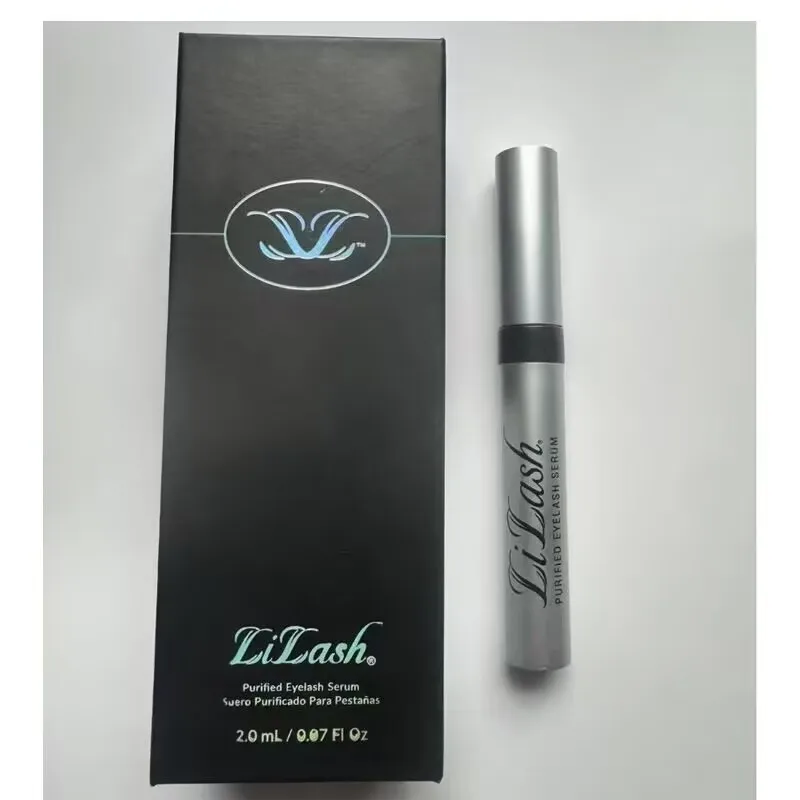 2025new Original Lilash Serum Pestanas Purified Eyelash Serum for Natural Eyelash Enhancer 2ml Cotton Pads