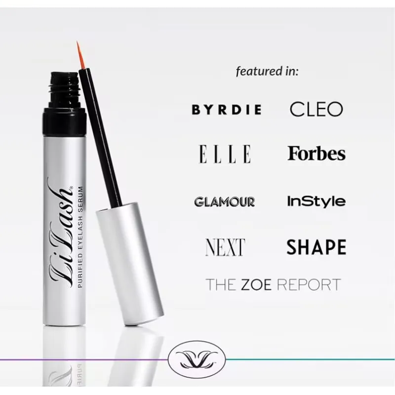 2025new Original Lilash Serum Pestanas Purified Eyelash Serum for Natural Eyelash Enhancer 2ml Cotton Pads