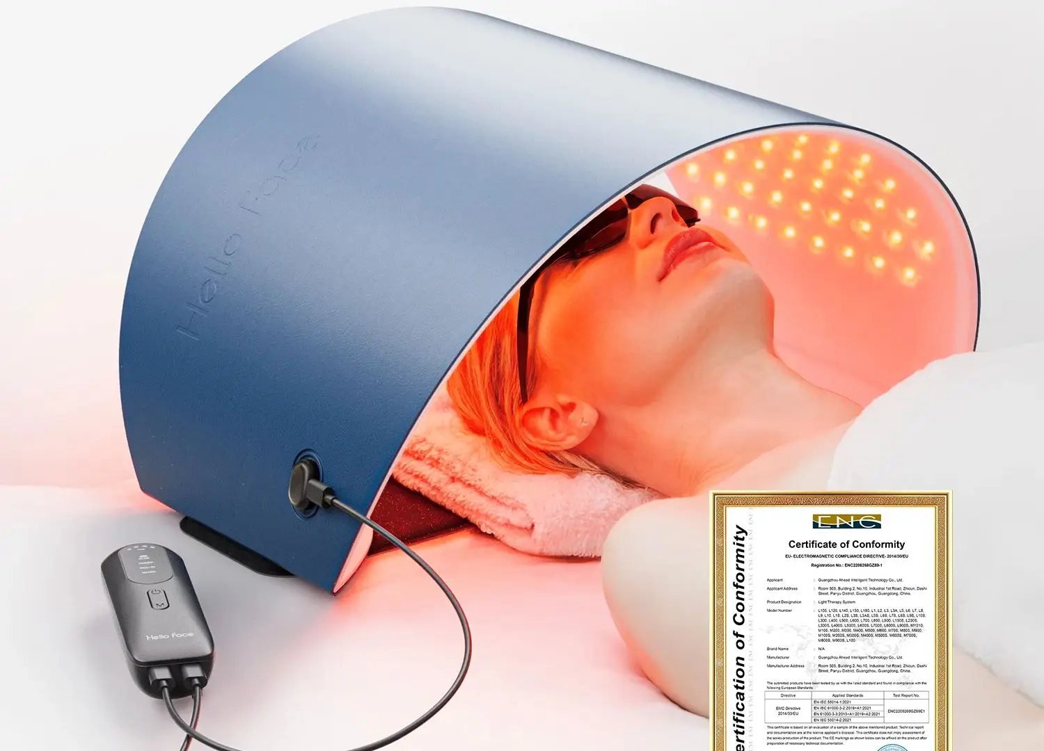 Dr.pen Q1S: Microneedle with EMS, Red/Blue LED, 700mAh Built-in Battery,2 Titanium Cartridge, Needle length 0.25 mm