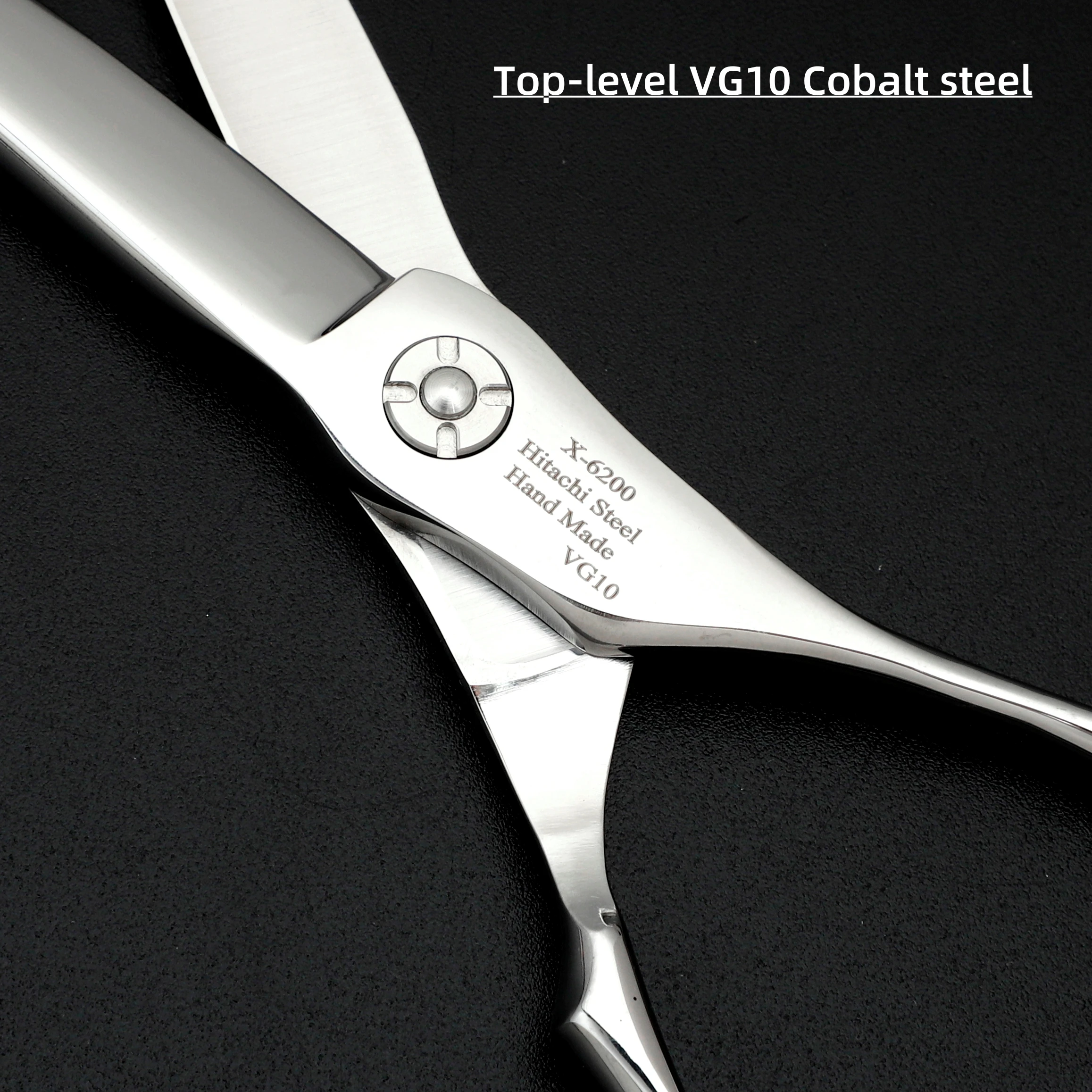 MURASAKI Professional hairdressing scissors,Japan VG10 Cobalt steel,High quality hair cutting scissors,Special design for barber