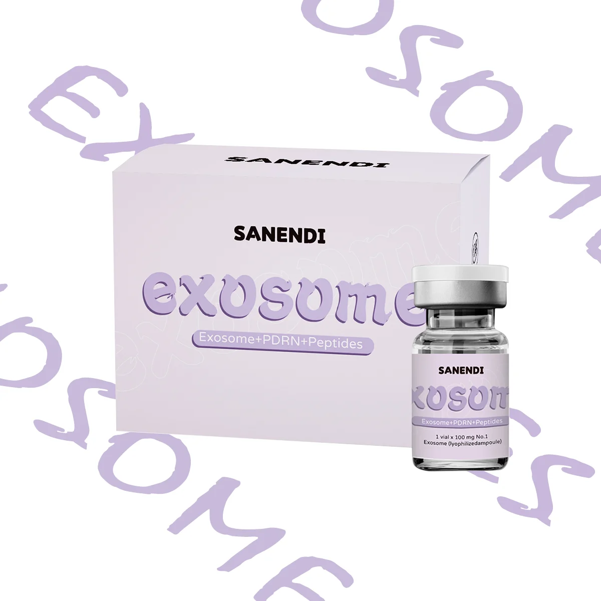 Sanendi Korean New Technology Exo+PDRN+Peptide Salmon DNA Facial Care Deep Maintenance Solution