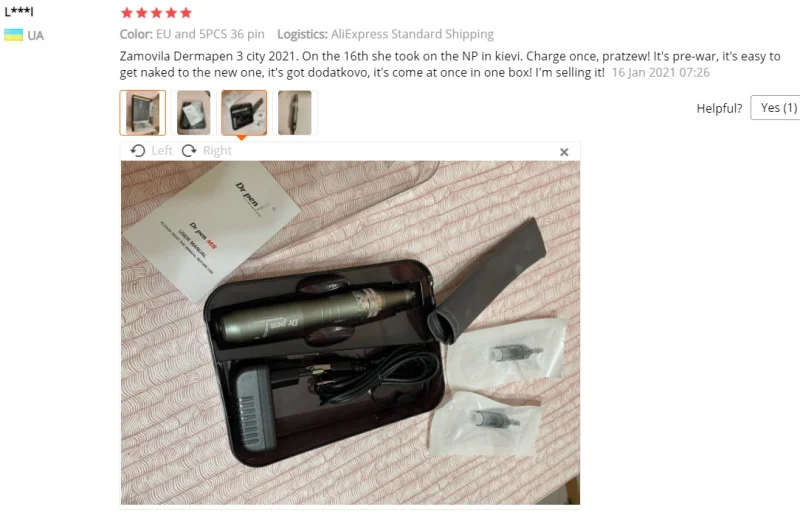 Original Dr pen Ultima M8 With 22 Cartridge Wireless Microneedling Pen Skincare Kit Beauty Machine 0.25 mm Needle length