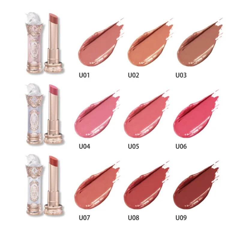 Flowerknows Gift Box Makeup Set Little Angel Full Box Lip Glaze Blusher Shell Jewelry Flower Know Birthday Gift Kit