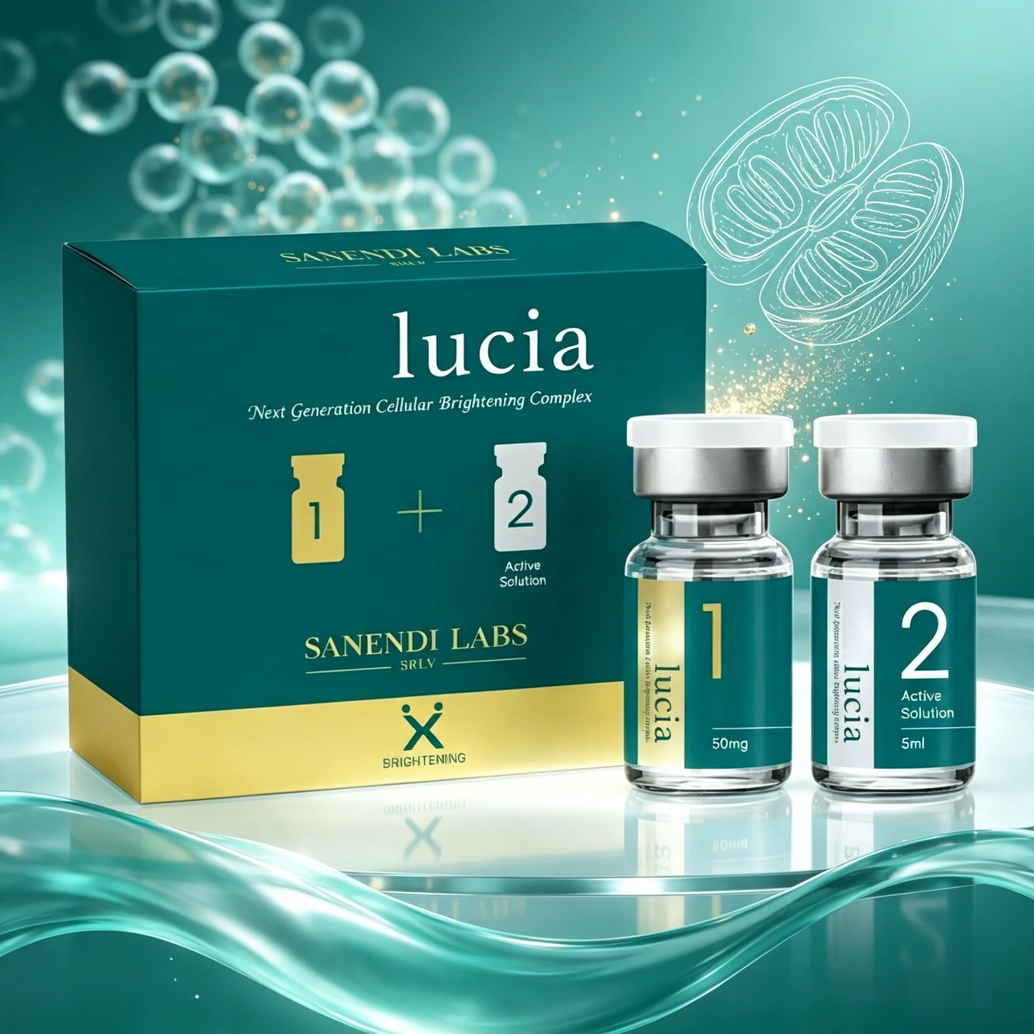 SANENDI ExoSet NAD PDRN 2 in 1 Serum Vita Collagen Essence Smoothing Lifting Hydrating Facial Care Beauty Salon Korean Skin Care