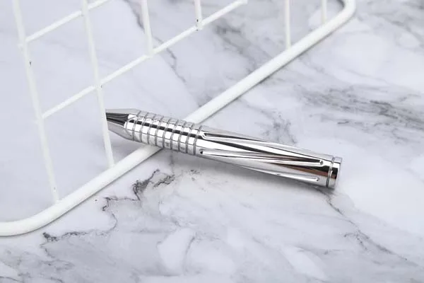 Yaqi BULLET Polished Stainless Steel Men Safety Razor Handle