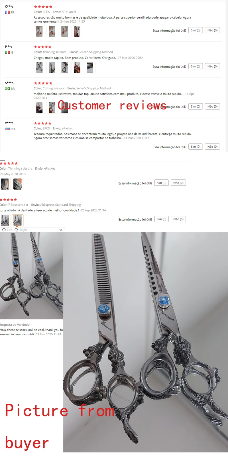 5.5/6/6.5/7/7.5/8/9 Inch Professional Hairdressing Scissors Barbershop Hair Cutting Shears Barber Thinning Japan Hair Scissors