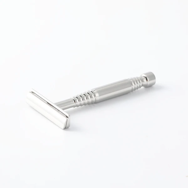 YAQI Romulus Polished 316 Stainless Steel AC Blade Single-edged Mens Shaving Safety Razor