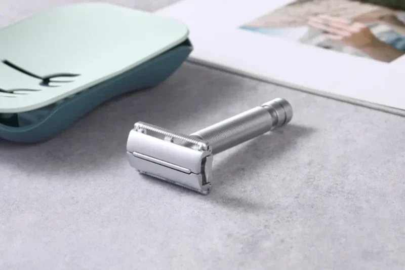 2026 Flash Sale！YAQI Monarch Matte Chrome Color Safety Razor - Hypoallergenic length 85mm Man grooming Shaving tool 0.90mm gap