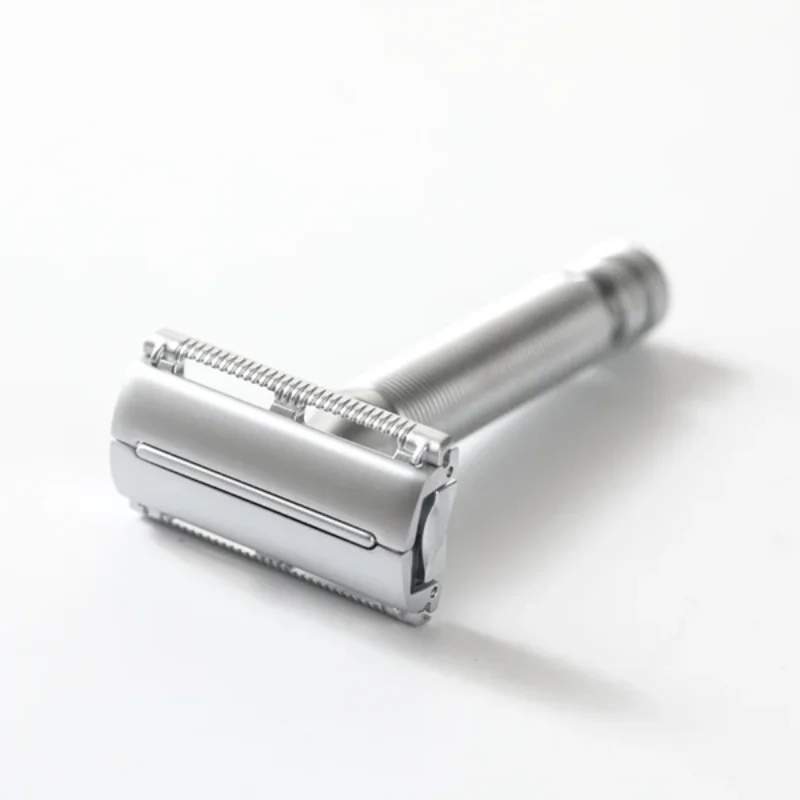 2026 Flash Sale！YAQI Monarch Matte Chrome Color Safety Razor - Hypoallergenic length 85mm Man grooming Shaving tool 0.90mm gap