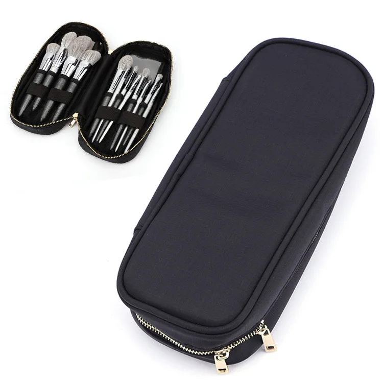 KLINA 12PCS Makeup Brushes Kit Professional Natural Goat Hair Foundation Powder Contour Eyeshadow Lip Make Up Tools For Women