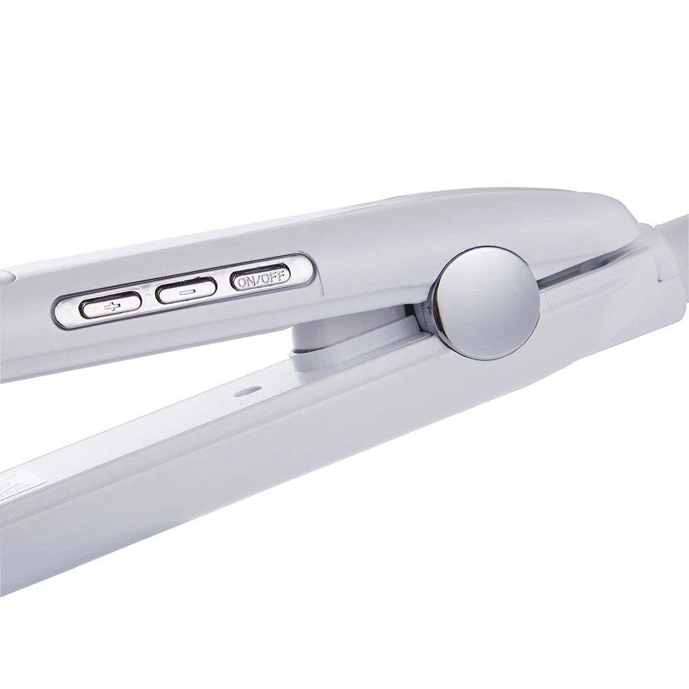 Hair Straightener Infrared and Ultrasonic Profession Cold Hair Care Iron Treatment for Frizzy Dry Recovers Damage Flat Irons