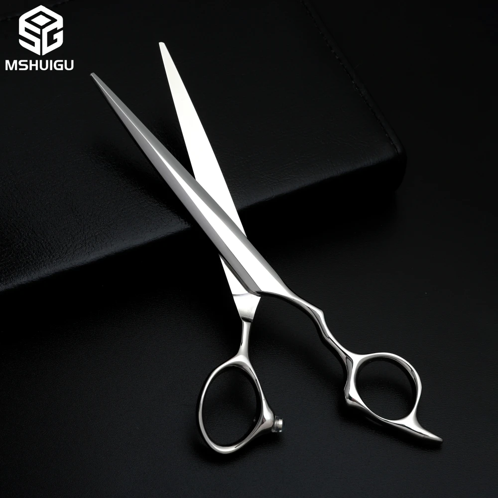 Professional Barber Scissors, Japanese VG10 Steel, 6.2 Inches Scissors Blind Hole Design Suitable for High-End Salons