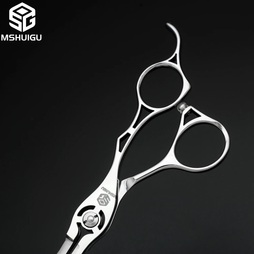 MSHUIGU Professional Barber Scissors Set Japanese 440C 6-6.5-7 Inch Hair Thinning Scissors Suitable for Home and Salon Hairdress