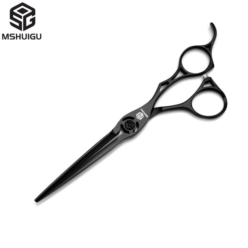 MSHUIGU Professional Barber Scissors Set Japanese 440C 6-6.5-7 Inch Hair Thinning Scissors Suitable for Home and Salon Hairdress