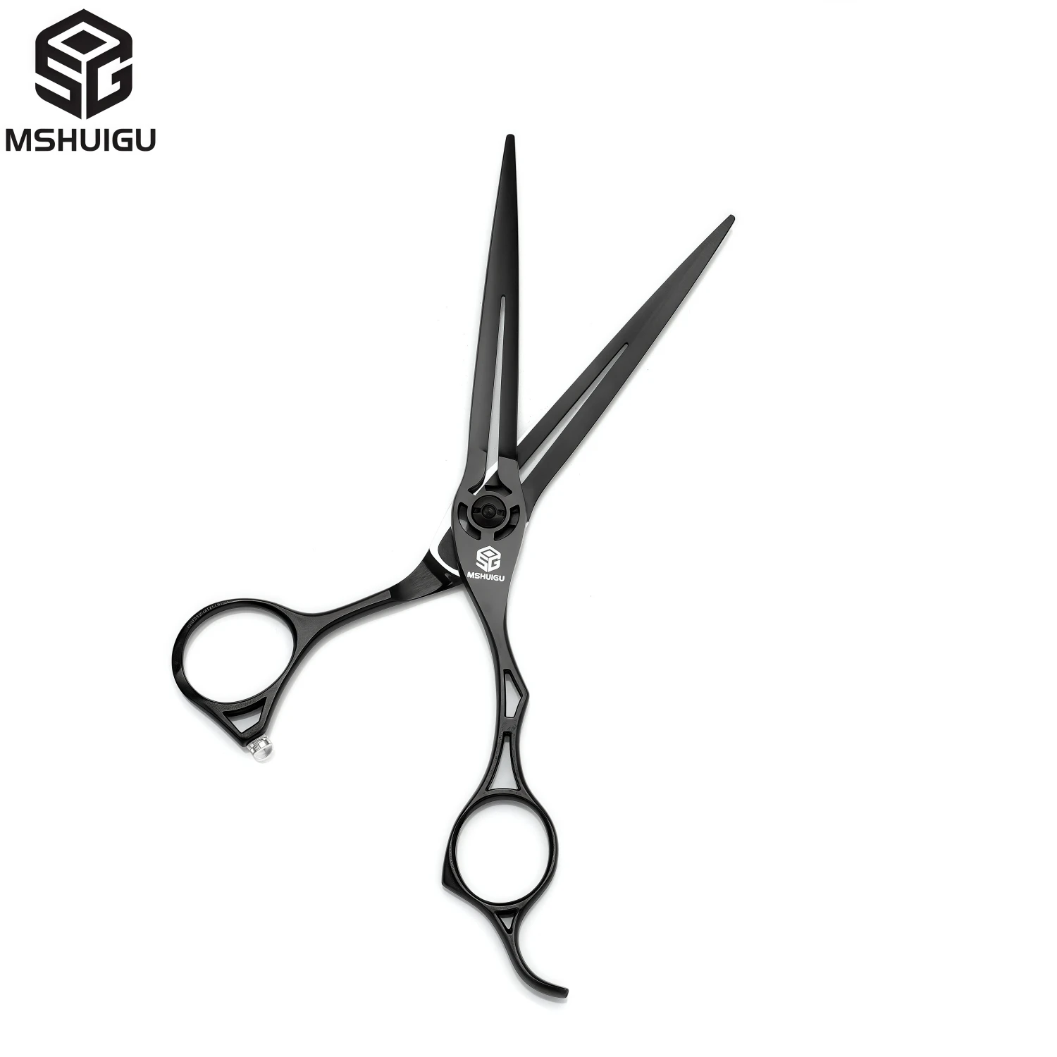 MSHUIGU Professional Barber Scissors Set Japanese 440C 6-6.5-7 Inch Hair Thinning Scissors Suitable for Home and Salon Hairdress