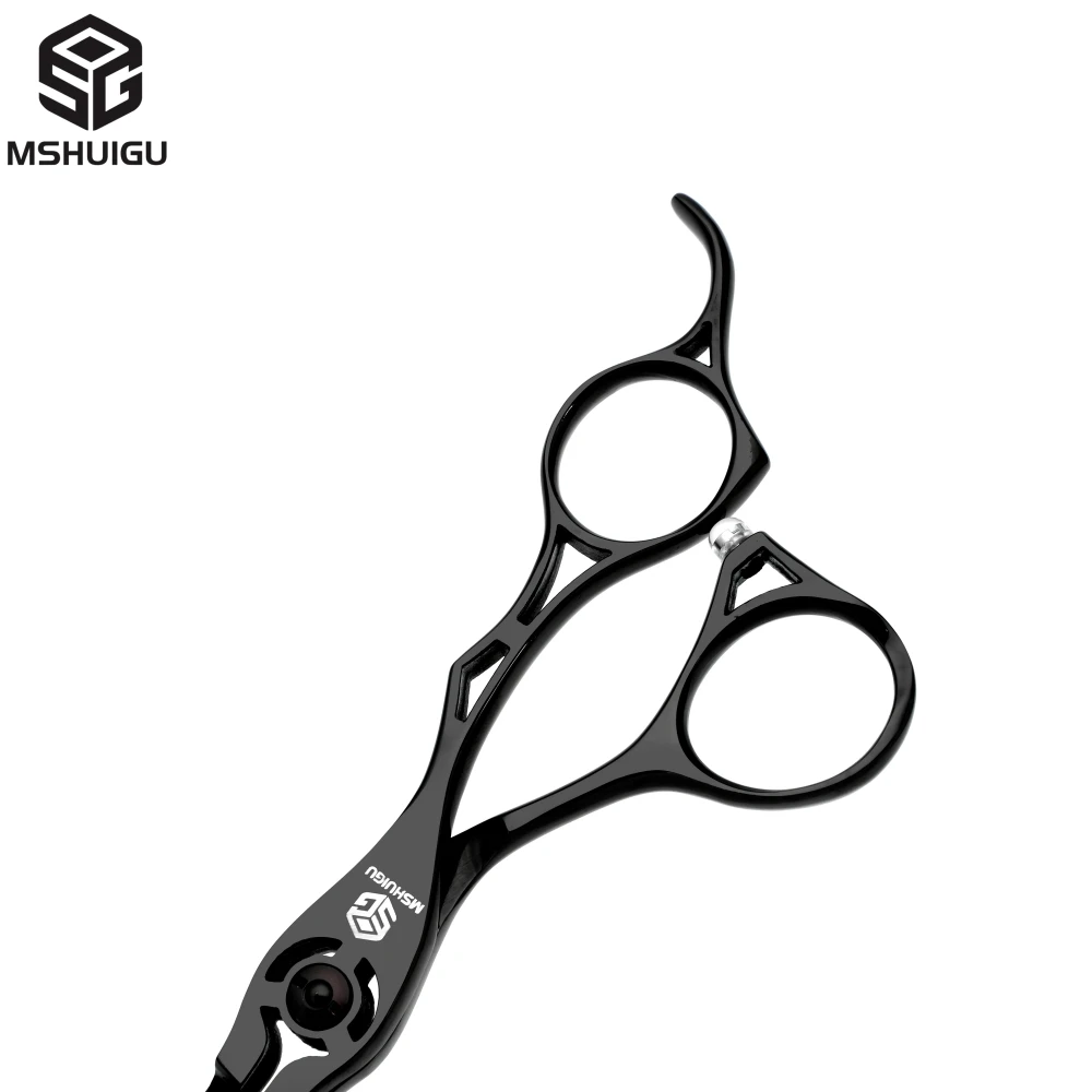 MSHUIGU Professional Barber Scissors Set Japanese 440C 6-6.5-7 Inch Hair Thinning Scissors Suitable for Home and Salon Hairdress