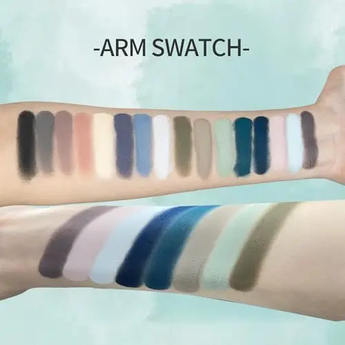 Cheeryep Aauthcntice Sell Qianyan 16 Color EyeShadow Palette Pink Brown Cowboy Blue Multicolor Matte Pearl Smoky Eye Makeup