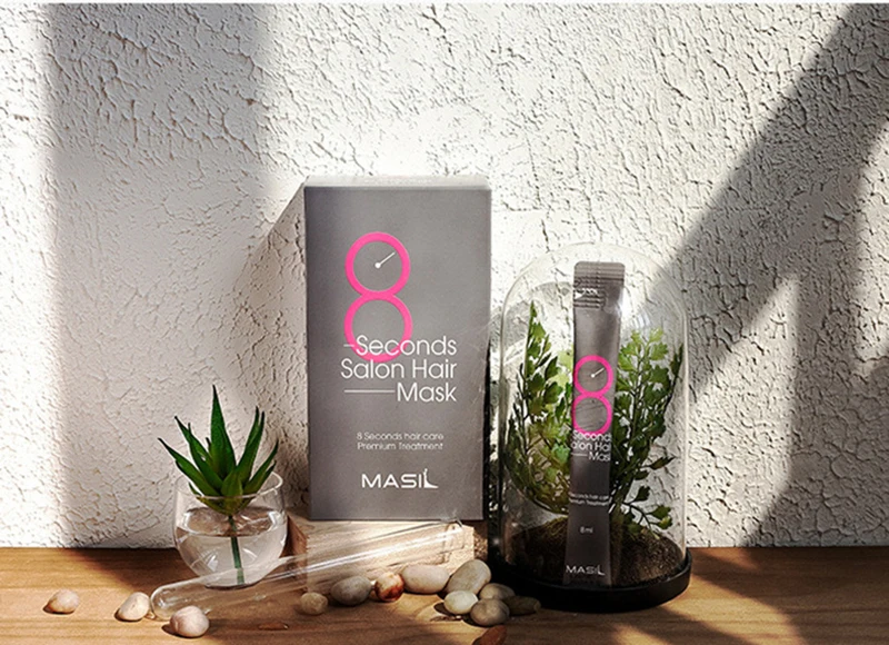 Masil Hair Mask Travel Size 8 Seconds Salon CNC Hair Care Liquid Essence Conditioner Anti Hair Loss Repair Damage Hair Shampoo