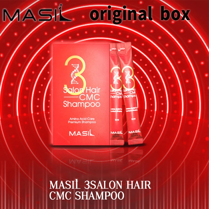 Masil Hair Mask Travel Size 8 Seconds Salon CNC Hair Care Liquid Essence Conditioner Anti Hair Loss Repair Damage Hair Shampoo