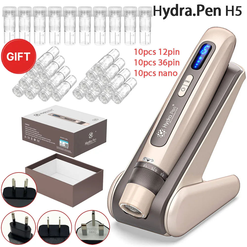 Hydra Microneedle Pen Dr.pen H5 Hydrapen with 30PCS needles Needle Length 0.25mm