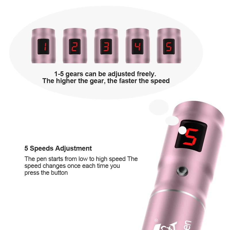 Homeuse Wilreless Ultima Microneedling Pen Professional Dermapen With 12pcs Tattoo Needles