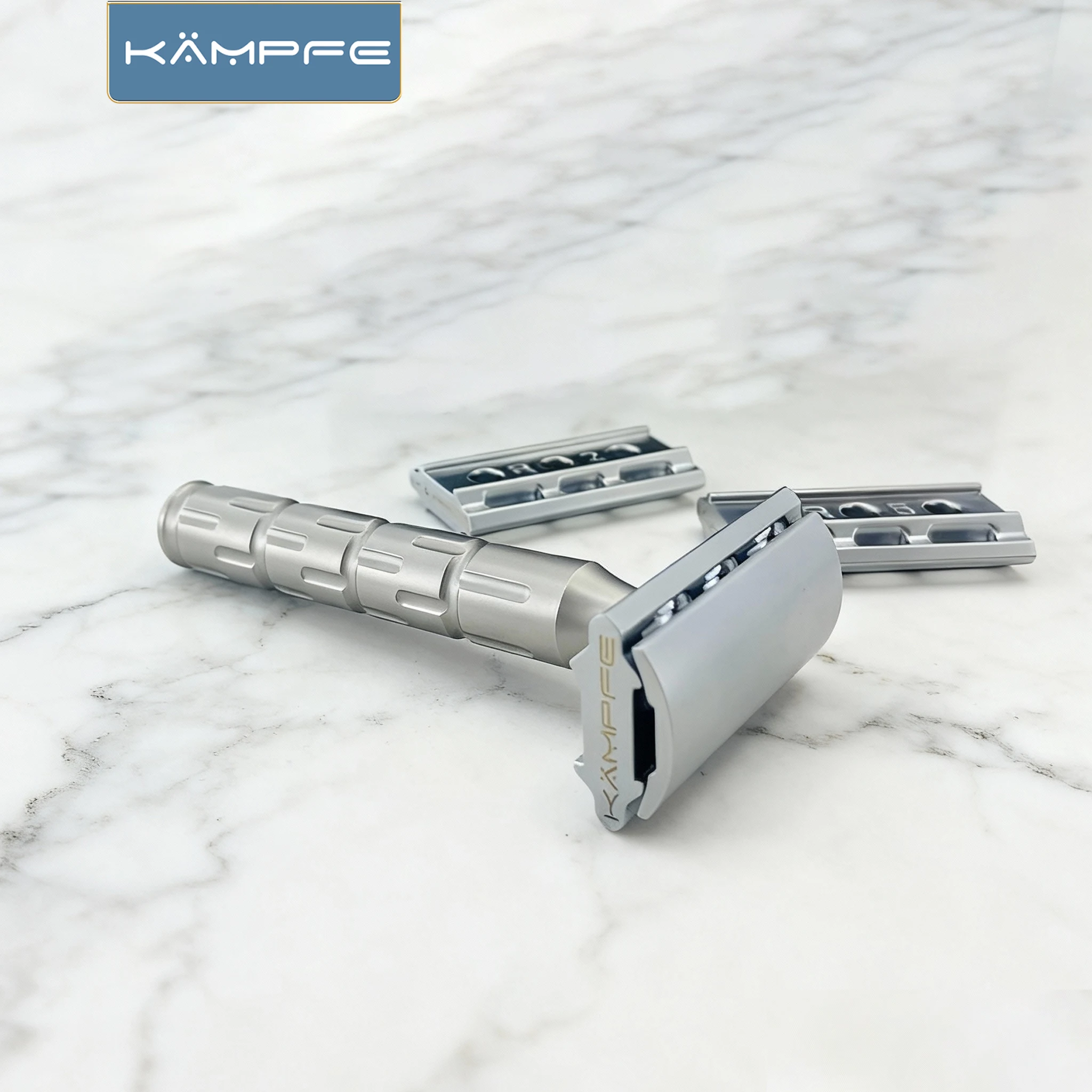 KAMPFE Manual quality razor Adjustable Single Blade Razor With 6 Shave Settings Non-Slip Handle For Men and Women