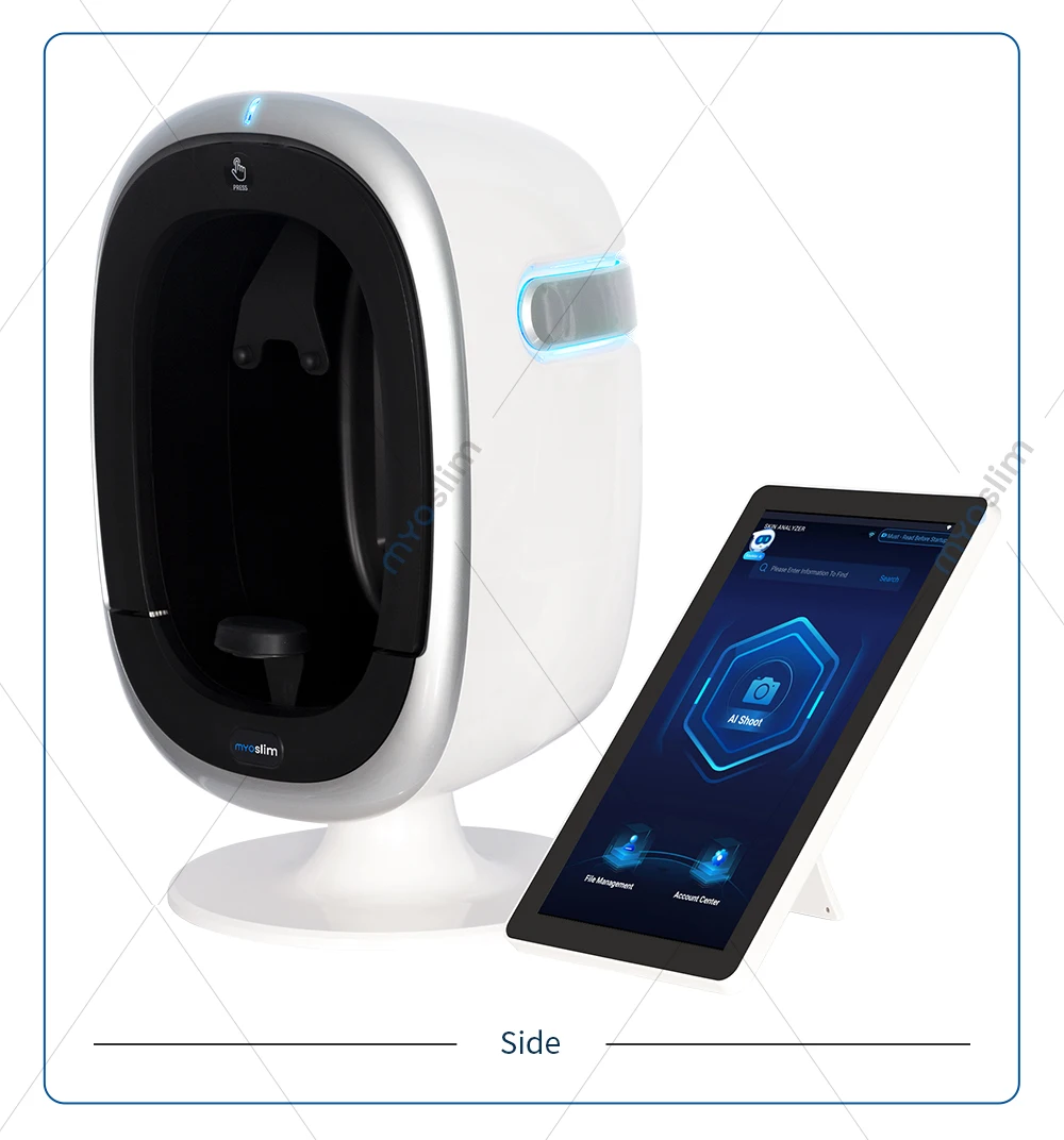 AISIA O1 3D AI Facial Skin Analyzer Detection Skin Problem Diagnosis 8 Spectrum Professional Analysis Beauty Salon Equipment