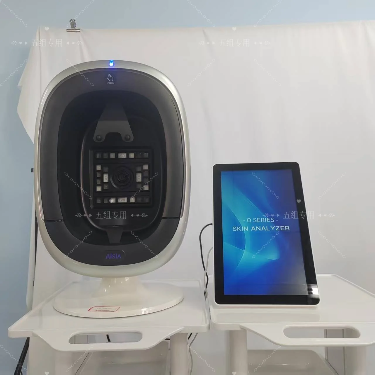 AISIA O1 3D AI Facial Skin Analyzer Detection Skin Problem Diagnosis 8 Spectrum Professional Analysis Beauty Salon Equipment