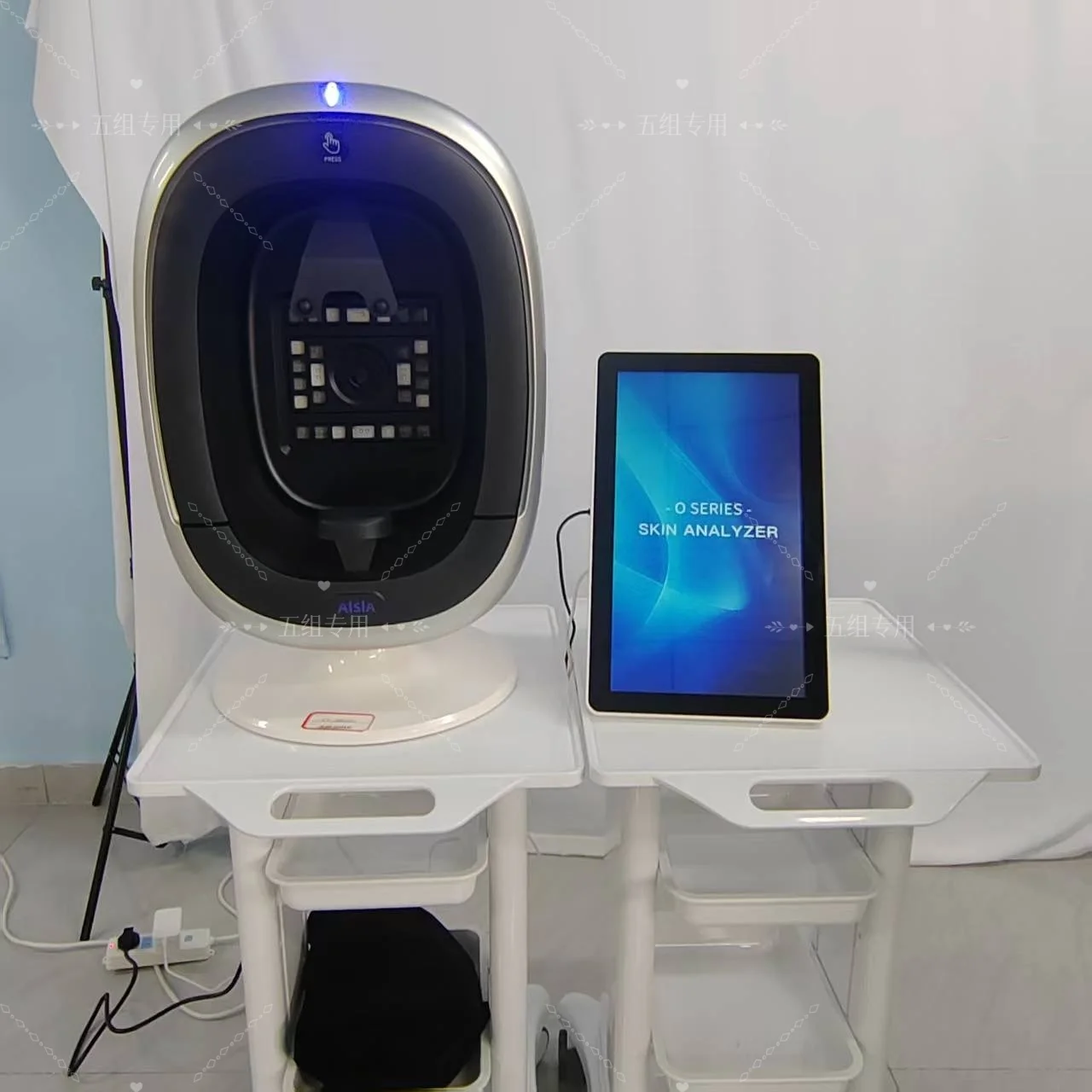 AISIA O1 3D AI Facial Skin Analyzer Detection Skin Problem Diagnosis 8 Spectrum Professional Analysis Beauty Salon Equipment
