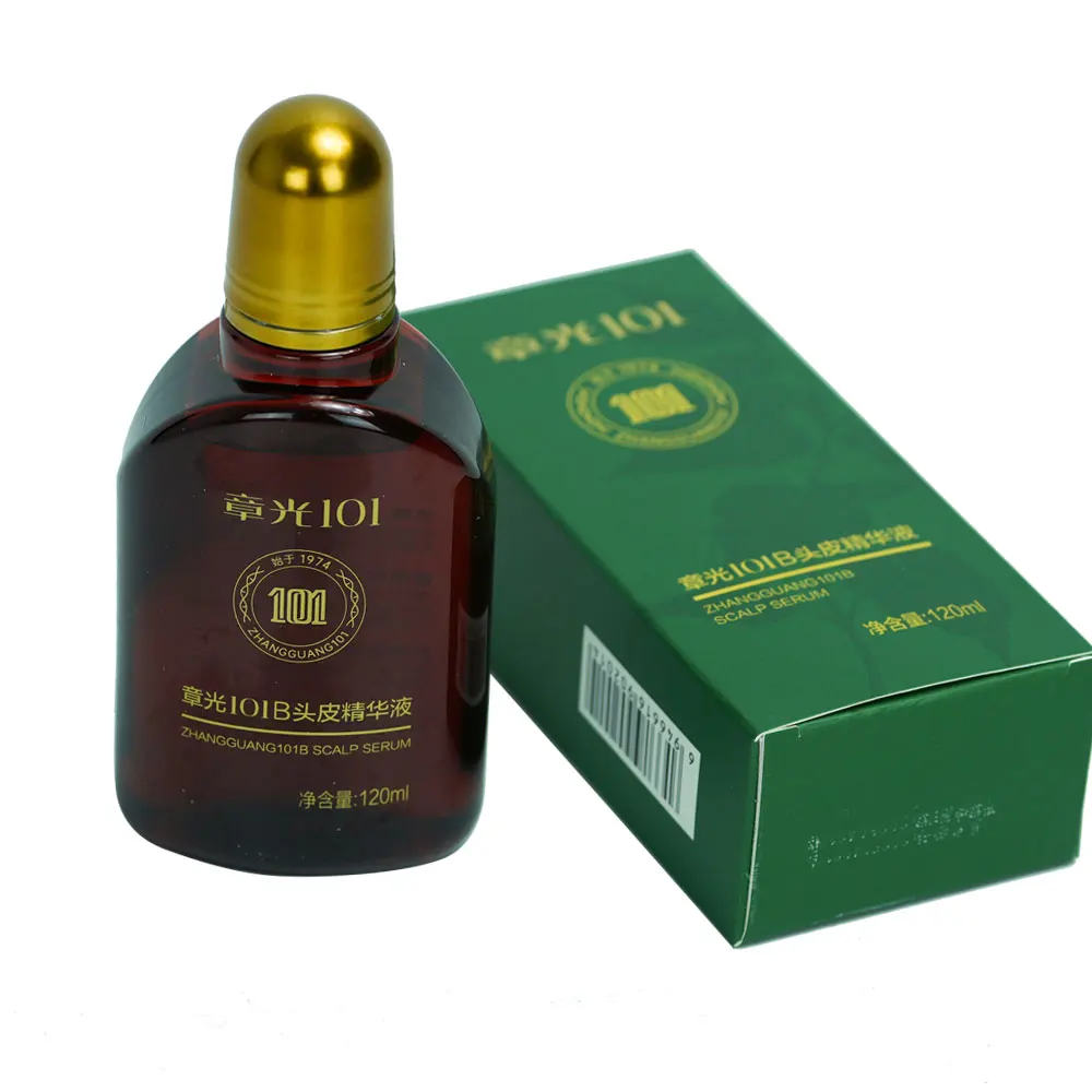 ZHANGGUANG 101B HAIR TONIC 120 ML (101M) Powerful Anti-Hair Loss Chinese Medicine Therapy Hair Treatment Essence 100% Original