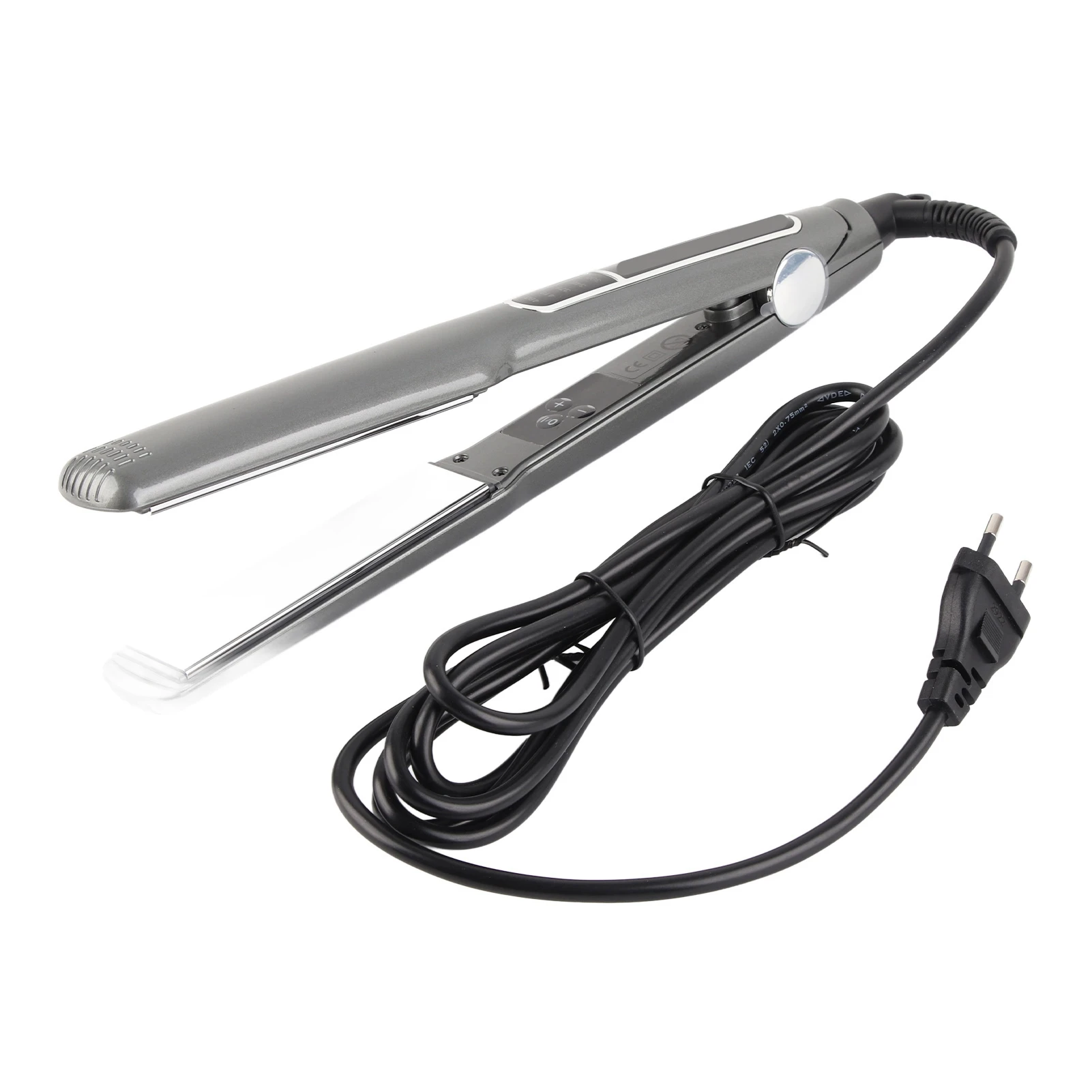 Hair Straightening Ceramic Iron Hair Straightener Multigear Adjustment 480 Degrees Fahrenheit Hair Straightening Ceramic Iron