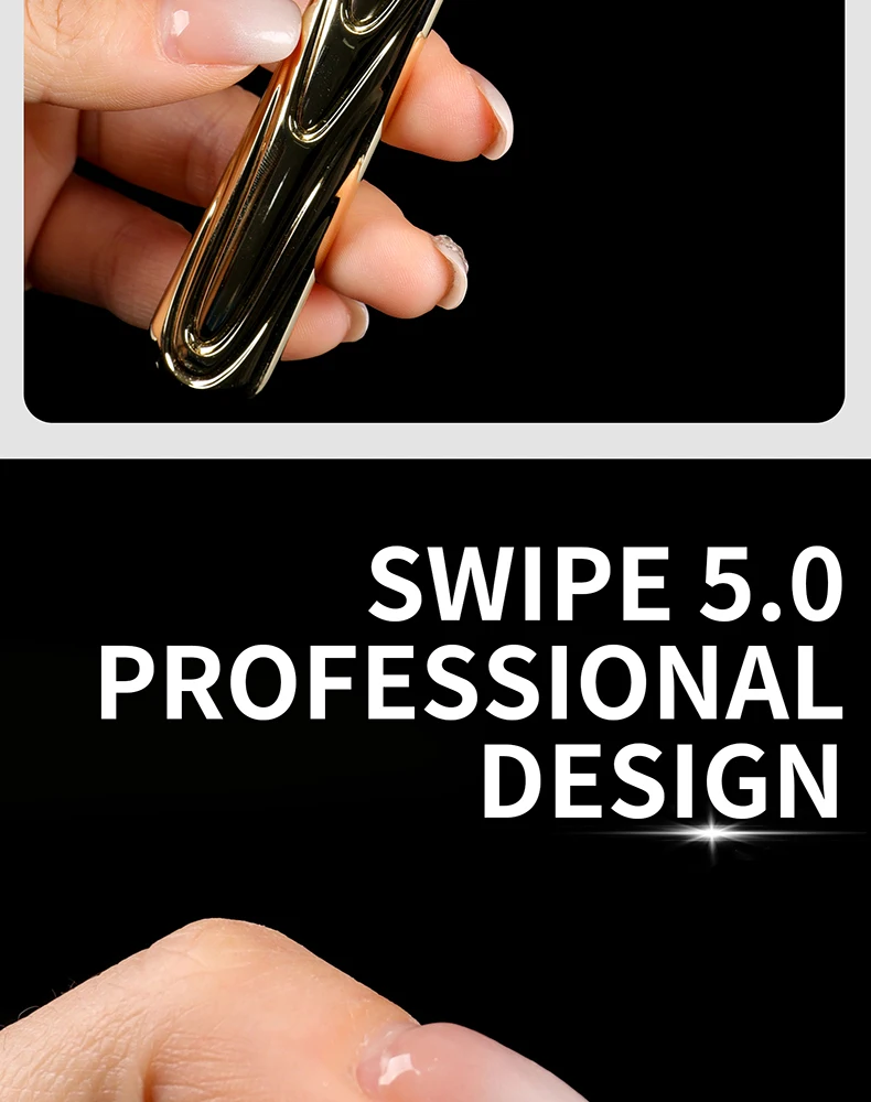 Chaoke Manual Razor Vintage Straight Razor Hand Shaving Razor Stand Beard Shaver Men's Double-Edged Blade