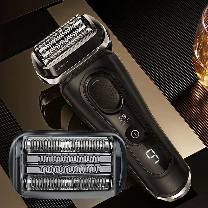 Shaver Head Replacement for Braun 92S 92B 92M Electric Shaver Series 9 Shaving Machines Razor Blade Silver A