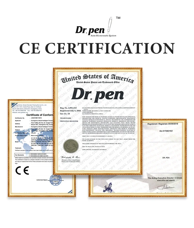 Dr.pen Ultima MYM with 12pcs Cartridge Nano Skin Care Kit 0.25mm Needle Derma Pen Skin Rejuvenation Machine
