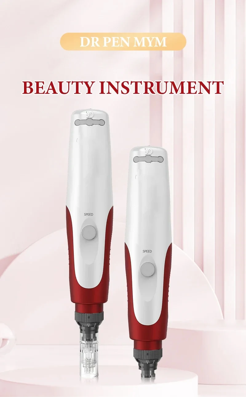 Dr.pen Ultima MYM with 12pcs Cartridge Nano Skin Care Kit 0.25mm Needle Derma Pen Skin Rejuvenation Machine