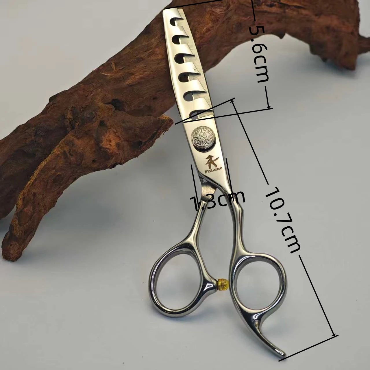 FnLune 6.0 Hairdressing Barber Hair Scissor Professional Hairdressers Barbers Stainless Steel Hair Cutting Shears Salon Barbers