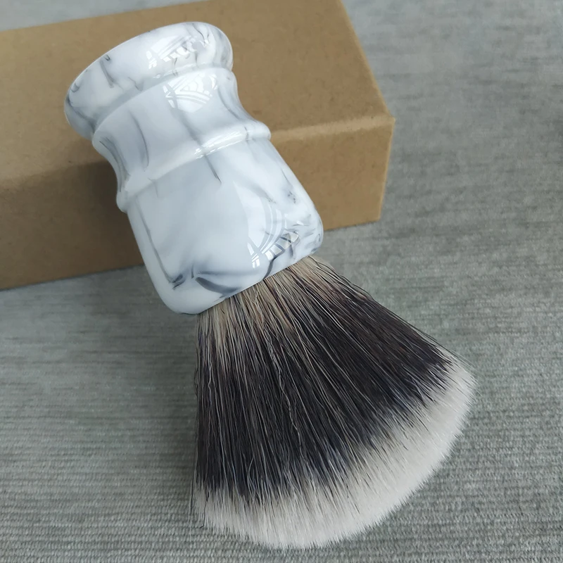 Dscosmetic Landscape G7 Soft and Good Backbone Synthetic Hair Shaving Brush for Man Wet Shaving