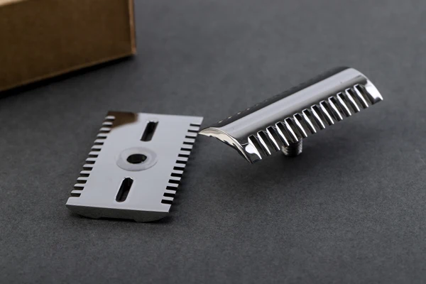 Yaqi 316 Stainless Steel Polished Mellon Safety Razor Head