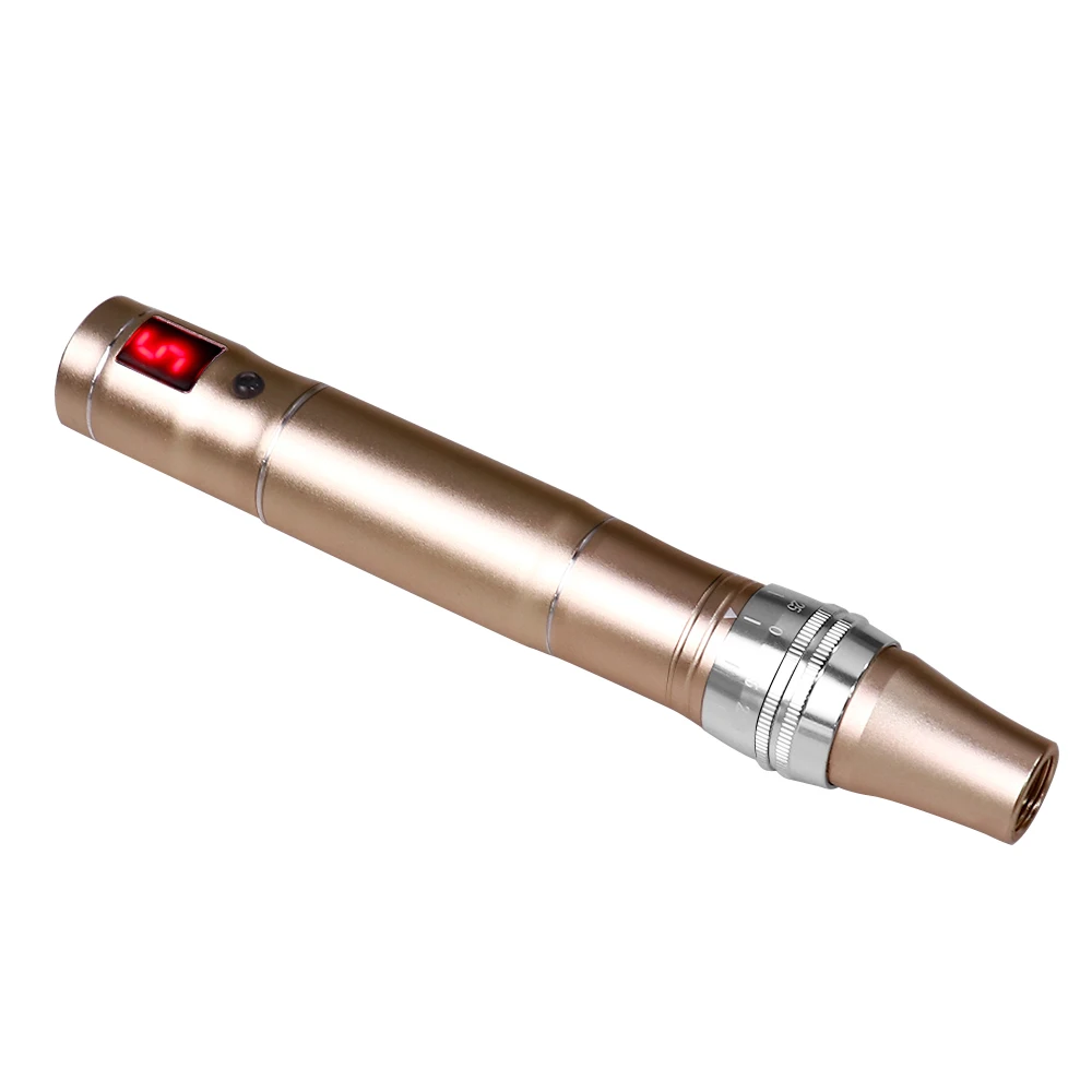 Professional Wireless Microneedling Pen Electric Derma Pen Mute Rechargeable Facial Beauty Face Body Skin Rejuvenation Repair