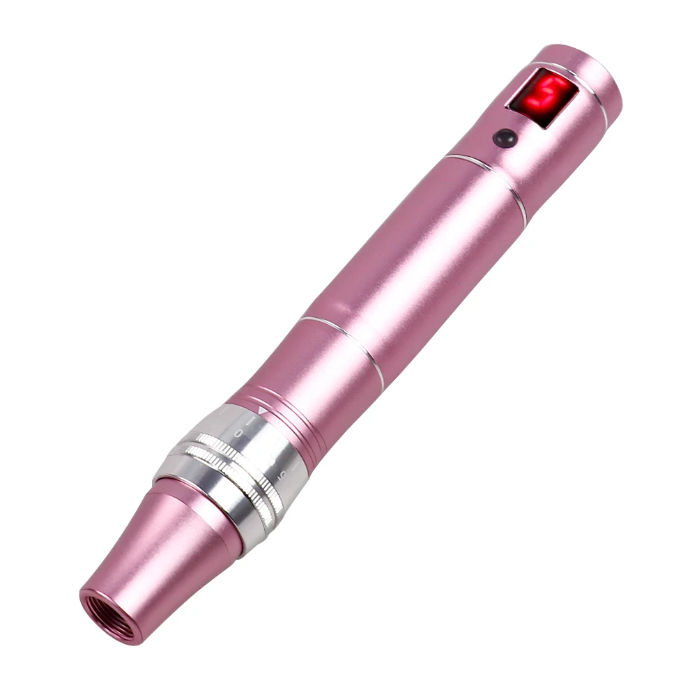 Professional Wireless Microneedling Pen Electric Derma Pen Mute Rechargeable Facial Beauty Face Body Skin Rejuvenation Repair