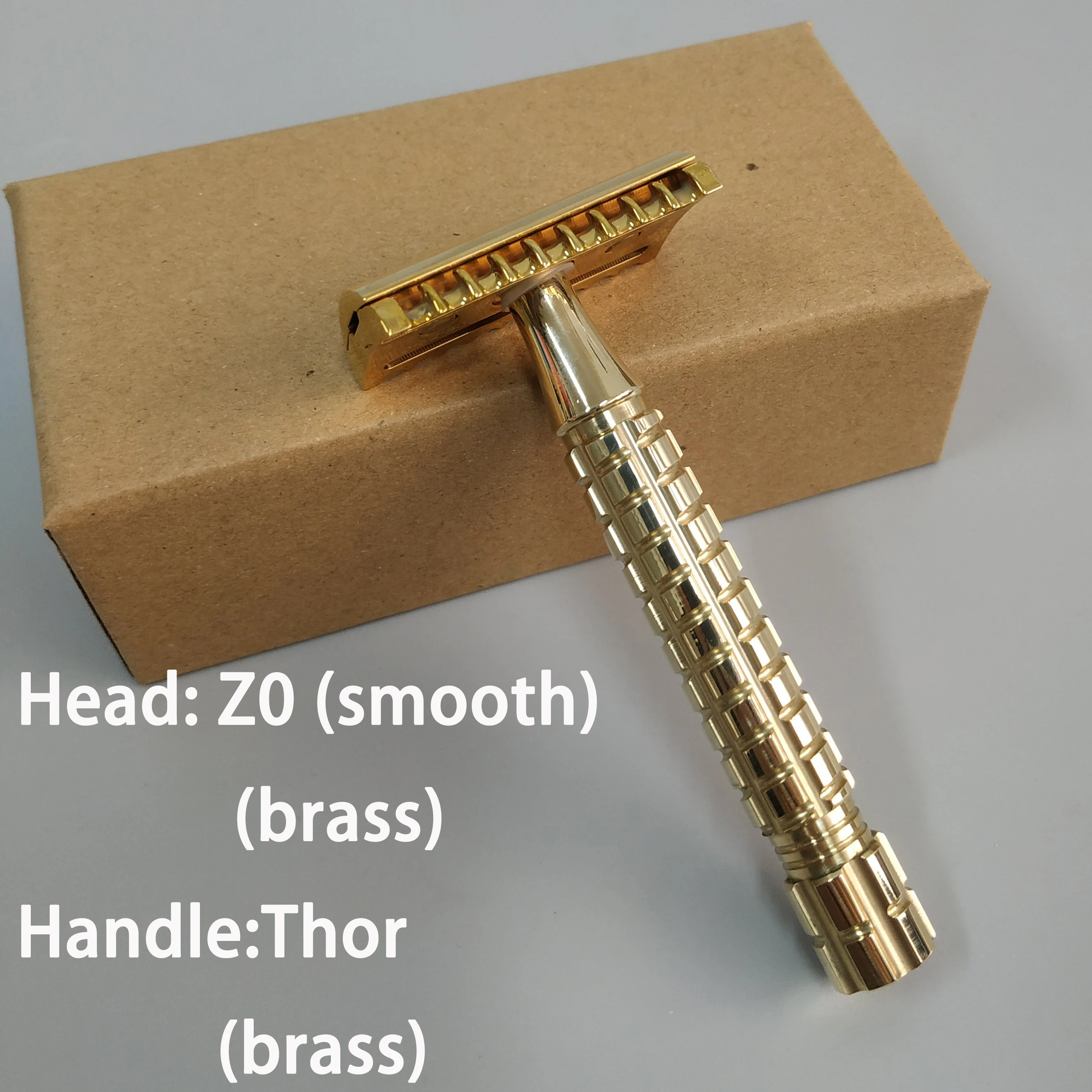 Dscosmetic Z0 Razor CNC Made Double Edge Safety Razor Mirror Polished
