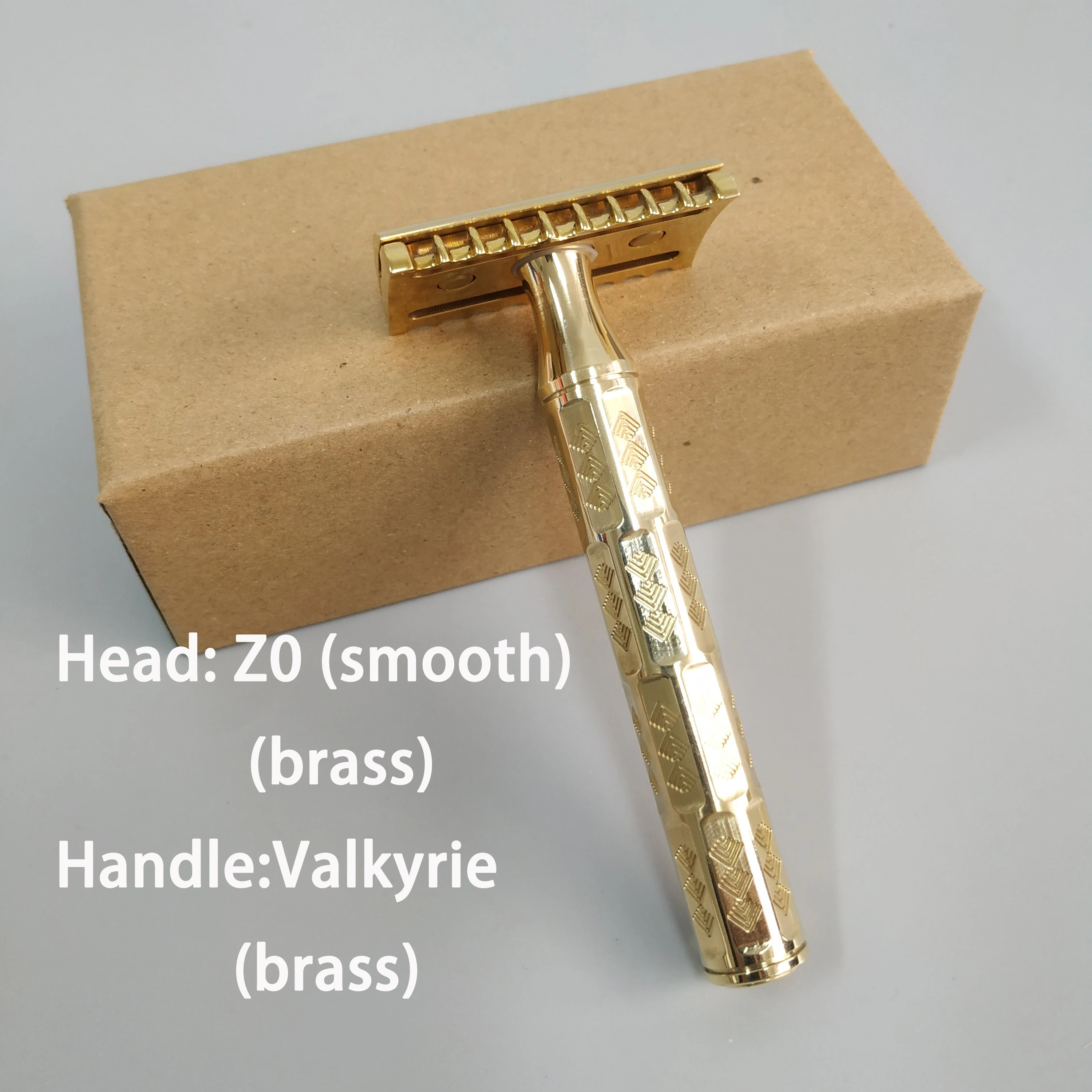 Dscosmetic Z0 Razor CNC Made Double Edge Safety Razor Mirror Polished