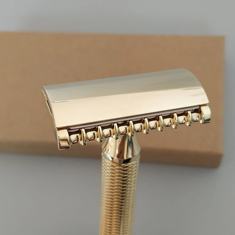 Dscosmetic Z0 Razor CNC Made Double Edge Safety Razor Mirror Polished