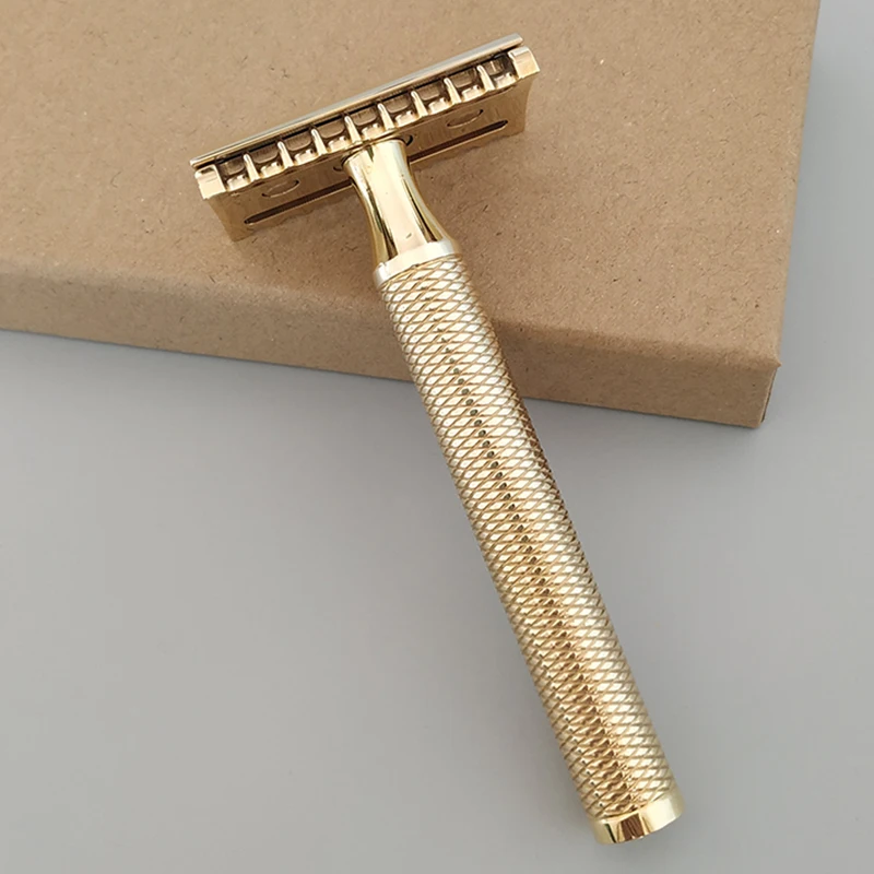 Dscosmetic Z0 Razor CNC Made Double Edge Safety Razor Mirror Polished